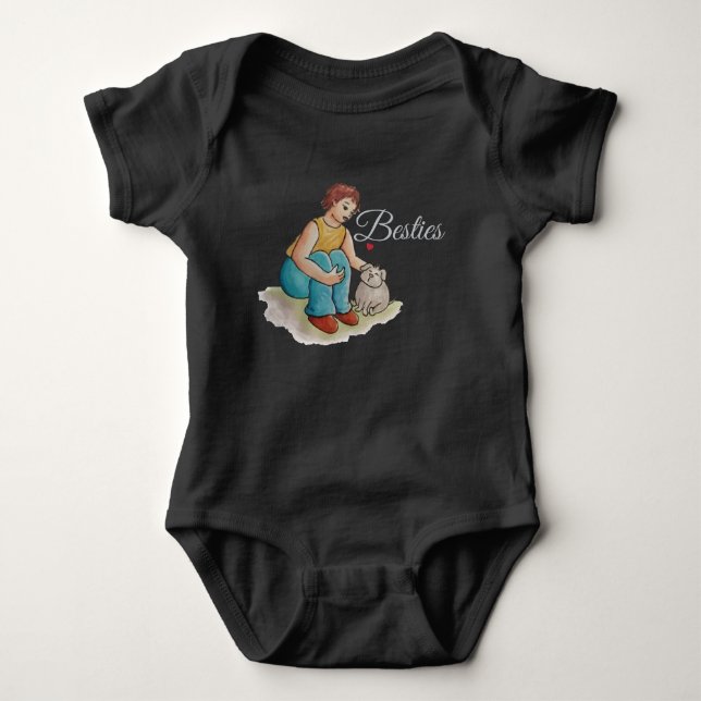 Bästa vänner  t shirt (Framsida)