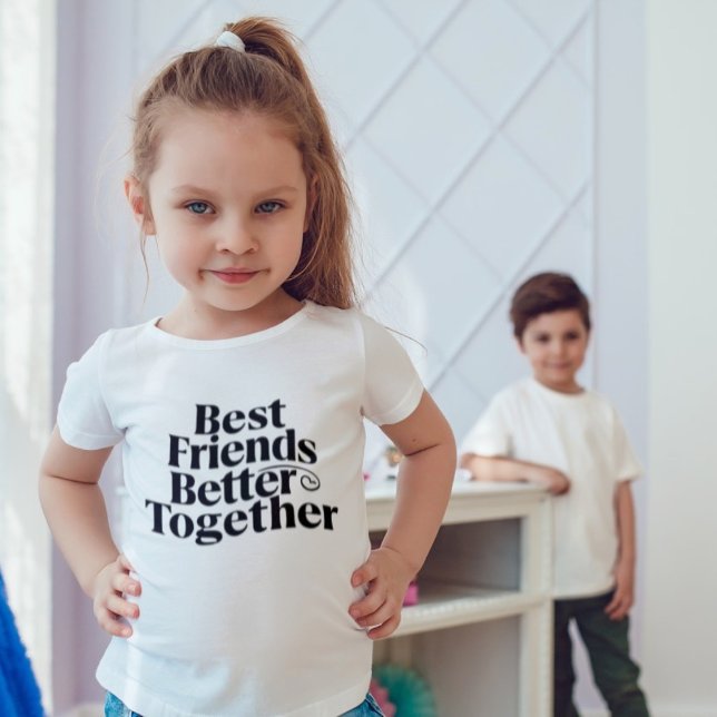 Bästa vänner T-Shirt - Bättre Vänskap tillsammans (Skapare uppladdad)
