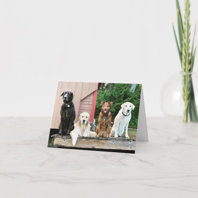 Bästa vänner tack kort (Framsida)