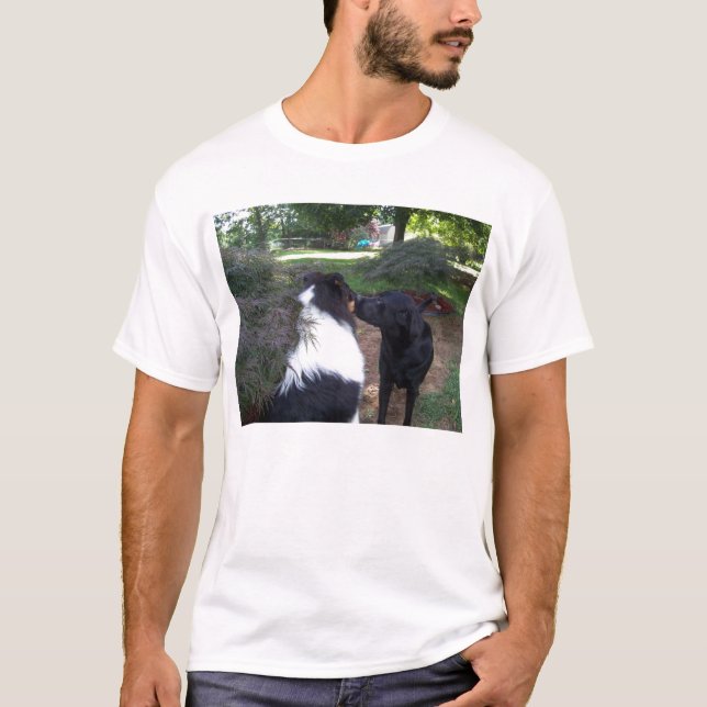 bästa vänner tee shirt (Framsida)