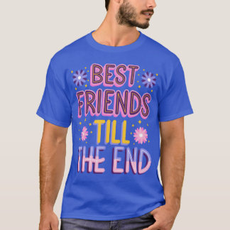 Bästa vänner till slutgåvan t shirt