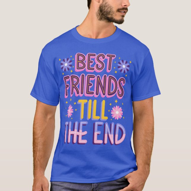 Bästa vänner till slutgåvan t shirt (Framsida)