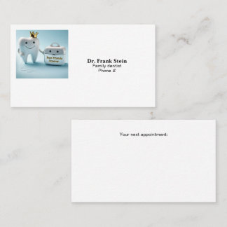 " BÄSTA VÄNNER VIDARE: TOOH OCH FLOSS " VISITKORT