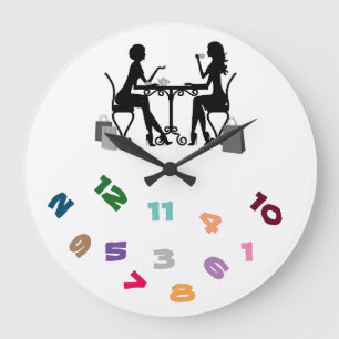 ***BÄSTA VÄNNER VIDARE** VÄNSKAP CLOCK STOR KLOCKA