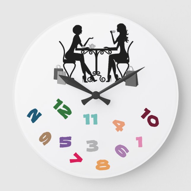 ***BÄSTA VÄNNER VIDARE** VÄNSKAP CLOCK STOR KLOCKA (Framsida)