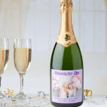 Bästa vänner violett lila-foto namn party<br><div class="desc">En gåva till din eller dina bästa vänner för en födelsedagsfest,  en Möhippa,  jul eller ett speciellt evenemang. Lila text: Vänner för livet,  skriven med ett skript från trendig stil. Anpassa och använda ditt eget foto och namn Violet,  lavender färgad,  färg.</div>