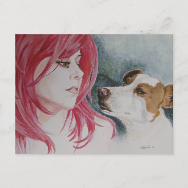 Bästa vänner-vykort vykort (Framsida)