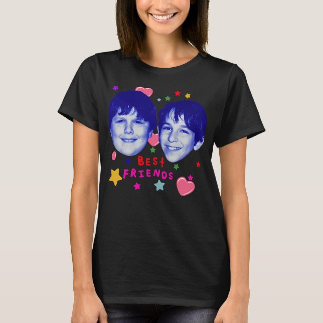 Bästa vännerna Greg och Rowley Wimpy Kid  T Shirt (Framsida)