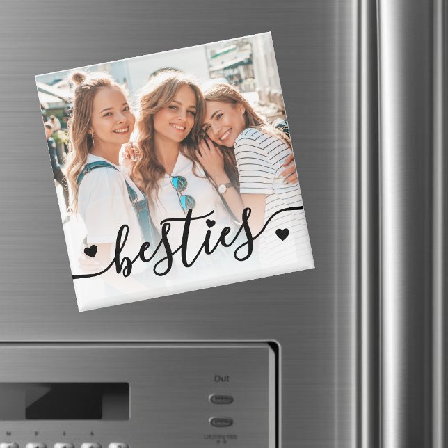 Bästa Vänners Foto Minne Magnet (Best Friends Photo Keepsake Magnet )