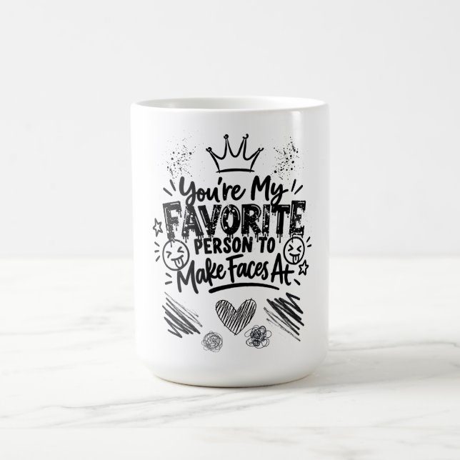 Bästa Vänners Slogan Kaffemugg (Center)
