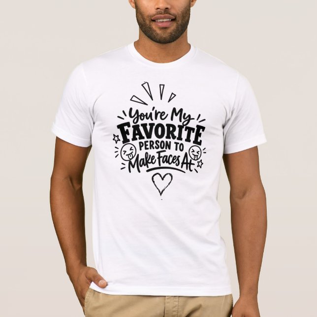 Bästa Vänners slogan T Shirt (Framsida)