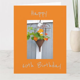 BÄSTA VÄNNS *60:e* BIRTHDAY-KORT Kort