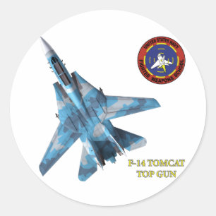 Bästa vapen för Tomcat F-14 Runt Klistermärke