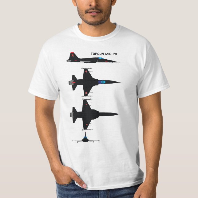 Bästa vapen MIG 28 T-shirt (Framsida)