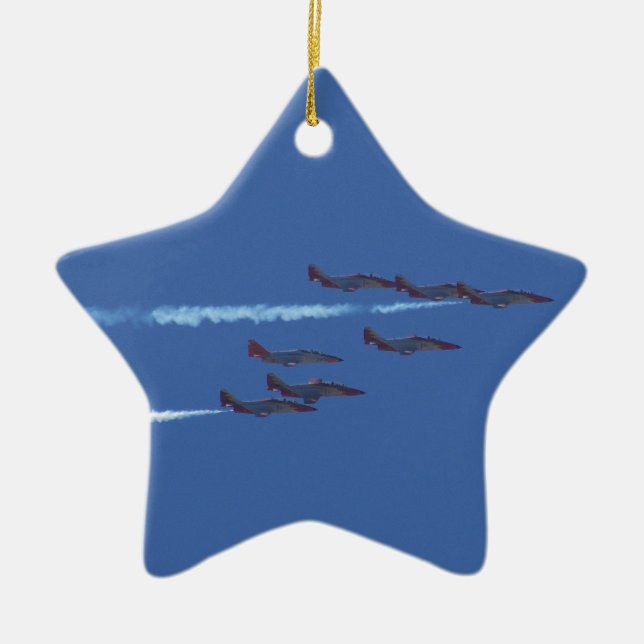 Bästa vapen Smokin'. Julgransprydnad Keramik (Framsidan)