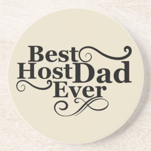 Bästa värd-pappa någonsin lycklig fars dag-present underlägg