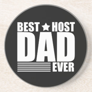 Bästa värd-pappa någonsin lycklig fars dag-present underlägg