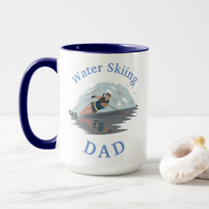 Bästa "Vatten Skiing PAPPA" nånsin! Pappor Coffee Mugg