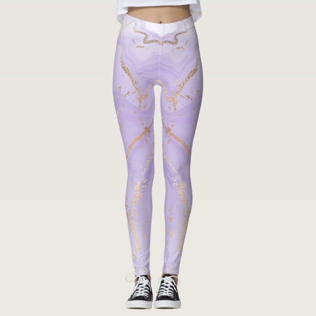 Bästa vattenfärgsfärg för Färg Älskare Leggings (Framsida)