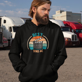 Bästa växelström - Retro Hoodie