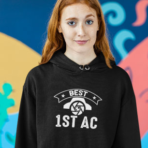 Bästa växelström - stötande kamera hoodie