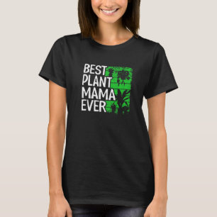 Bästa växten Mamma någonsin Garden Landscaper Mamm T Shirt