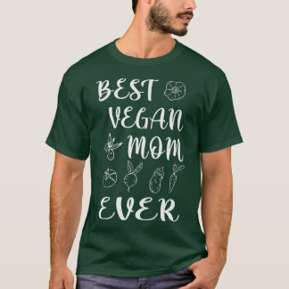 Bästa vegan Mamma någonsin T Shirt