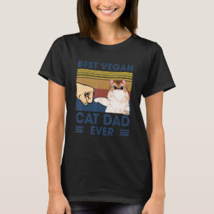 Bästa veganska kattpappa någonsin Vegan förespråk T Shirt