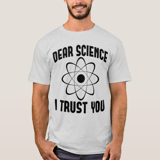Bästa vetenskapen jag litar på dig - Läkare T Shirt (Framsida)