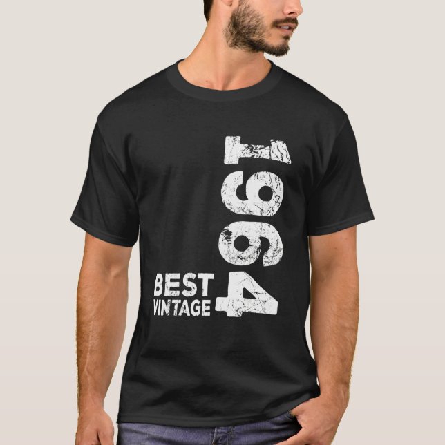 Bästa Vintagen 1964 T Shirt (Framsida)