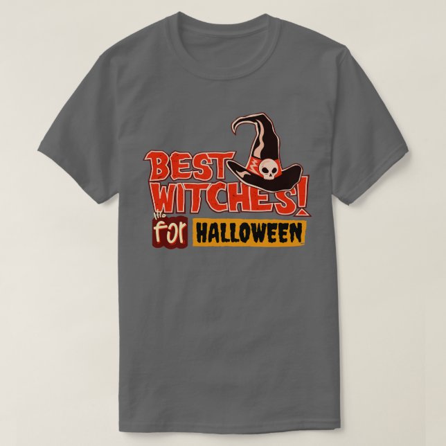 Bästa vittnen för Halloween T Shirt (Design framsida)