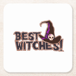 Bästa vittnen underlägg papper kvadrat