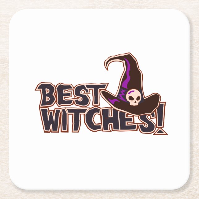 Bästa vittnen underlägg papper kvadrat (Framsidan)