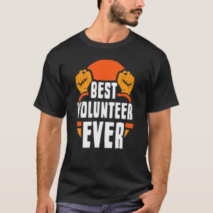 Bästa volontärtjänst någonsin som volontär utan lö t shirt