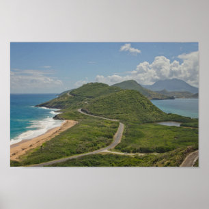 Bästa vy i St. Kitts Poster