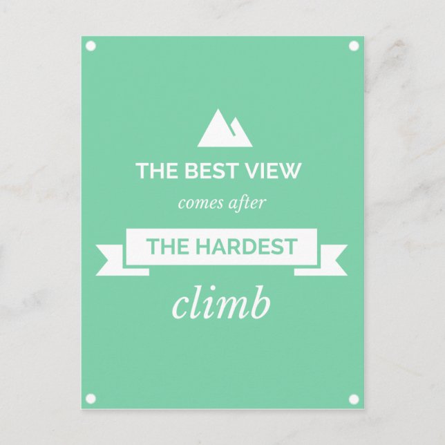 Bästa vyn vykort (Framsida)