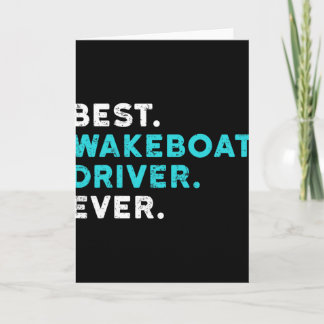 Bästa Wakeboardbåt Förare Någonsin Bått T Shirt Wa Kort