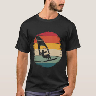 Bästa Windsurfing Art För Män Kvinnor Windsurf Vin T Shirt