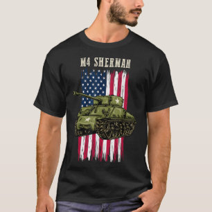 Bästa WW2-Tank M4 Sherman A Wwii-arméns Tank för M T Shirt