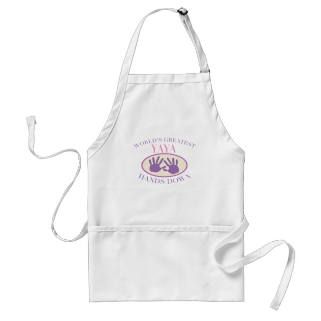 Bästa YaYa Förhands t-shirt Förkläde (Framsidan)