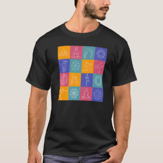 Bästa Yoga Baktryck 1 T Shirt