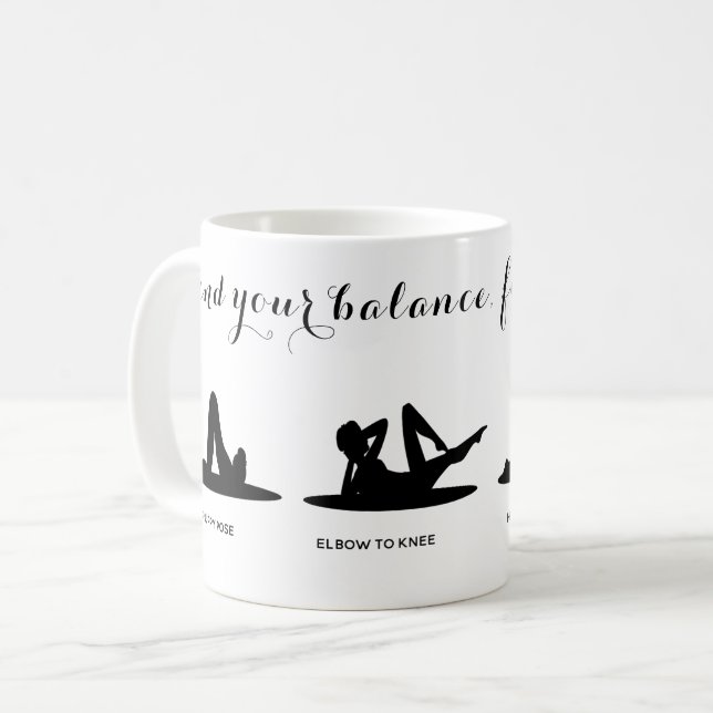 Bästa yoga-inspirerade mugg presenter (Framsida vänster)