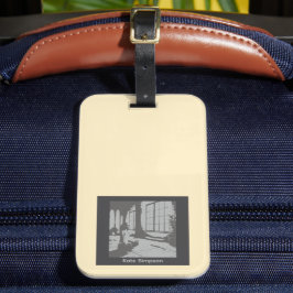 Bästa yogaläraren någonsin bagagebricka