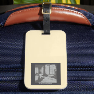 Bästa yogaläraren någonsin bagagebricka