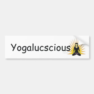 BÄSTA Yogalotus Bildekal