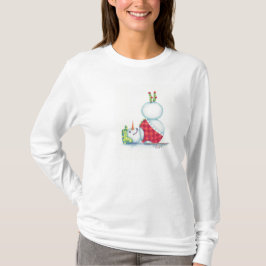 Bästa Yogasnögubbejul T-shirt