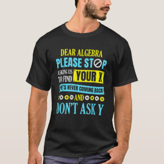 Bäste Algebra Math presenterar för manar Women Kid T Shirt