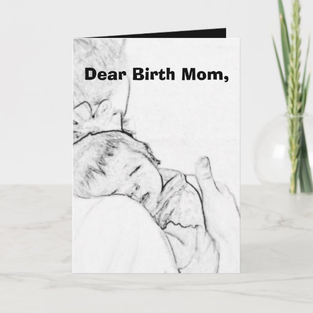 Bäste Birth Mamma Kort (Framsida)
