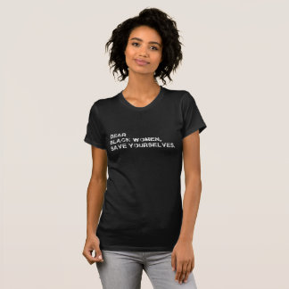 Bäste Black Women Spara Ywe T Shirt