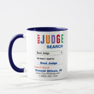 Bäste domare Gift Mugg
